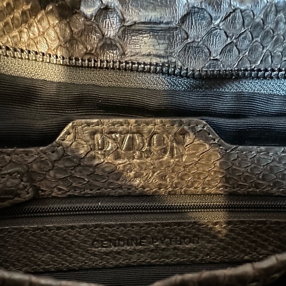 Genuine Python Crossbody By Byron Ny - image 5